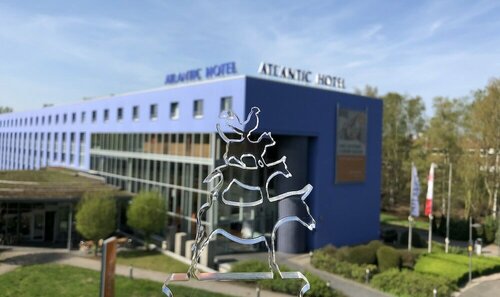 Внешний вид отеля Atlantic Hotel Universum в Бремене, фото 4