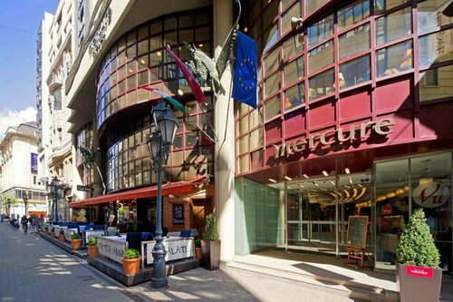 Внешний вид отеля Mercure Budapest City Center Hotel в Будапеште, фото 1