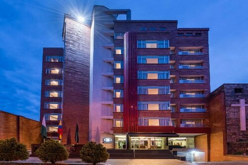 Внешний вид отеля Hotel Egina Medellín в Медельине, фото 1