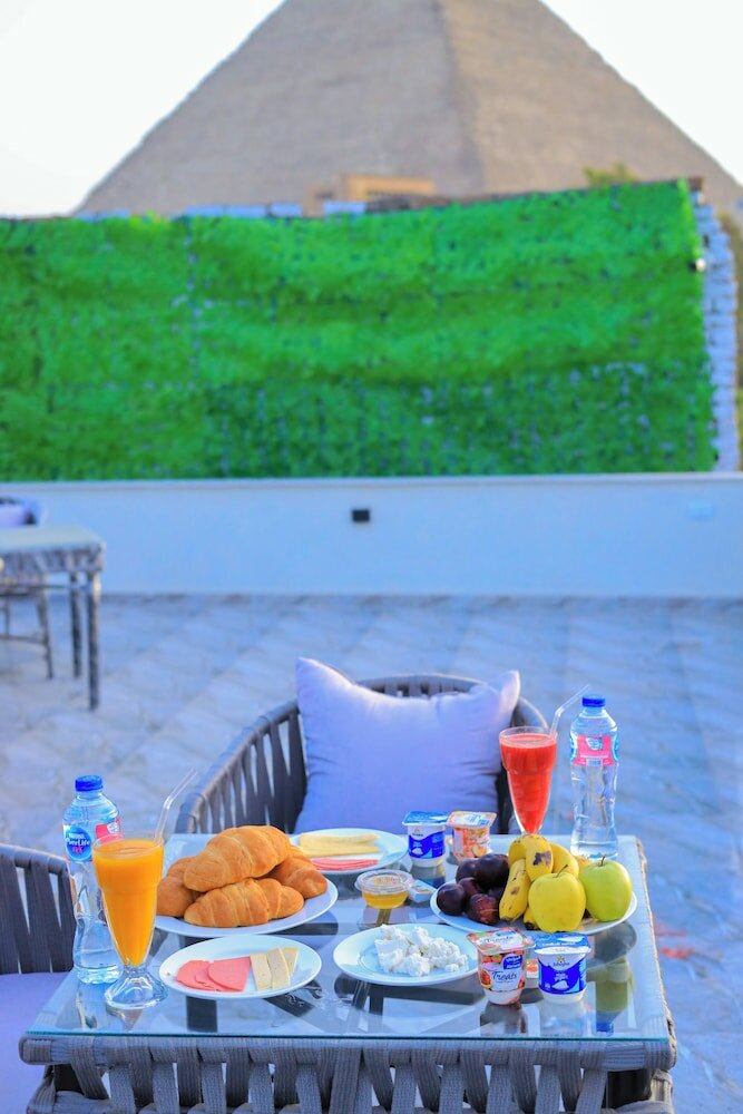 Фото Garden pyramid view