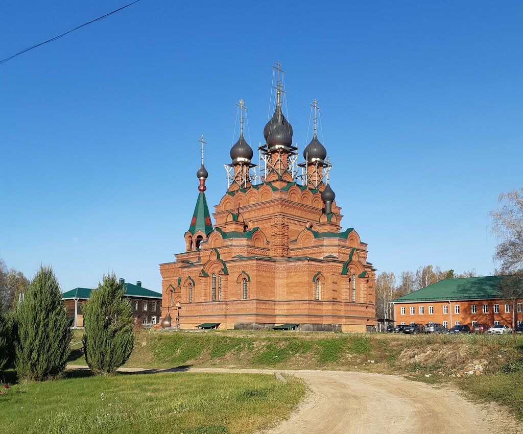Orthodox church Sobor Pokrova Presvyatoy Bogoroditsy V Ababkovskom monastyre, Nizhny Novgorod Oblast', photo