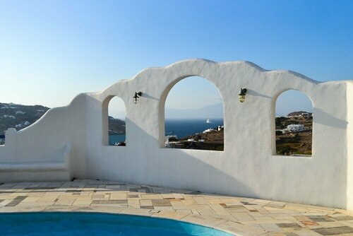 Гостиница Complex of Cycladic traditional houses