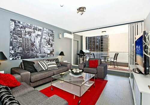 Гостиница Sydney Cbd 2 Bedroom Apartment with Balcony в Сиднее