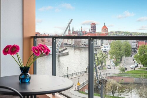 Гостиница Blue Mandarin Apartments - Riverside в Гданьске