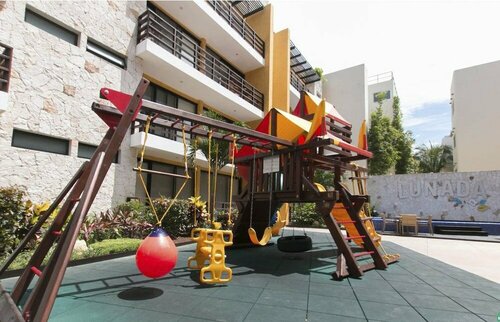 Апартаменты Lunada 114 Colourful & Beautiful Condo в Плая-дель-Кармен