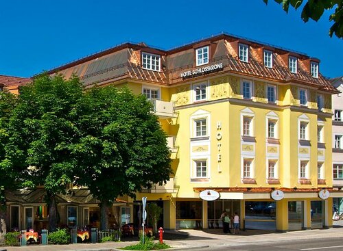 Гостиница Schlosskrone в Фюссене