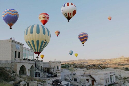 Внешний вид отеля Azure Cave Suites в Чавушине Кёйю, фото 5