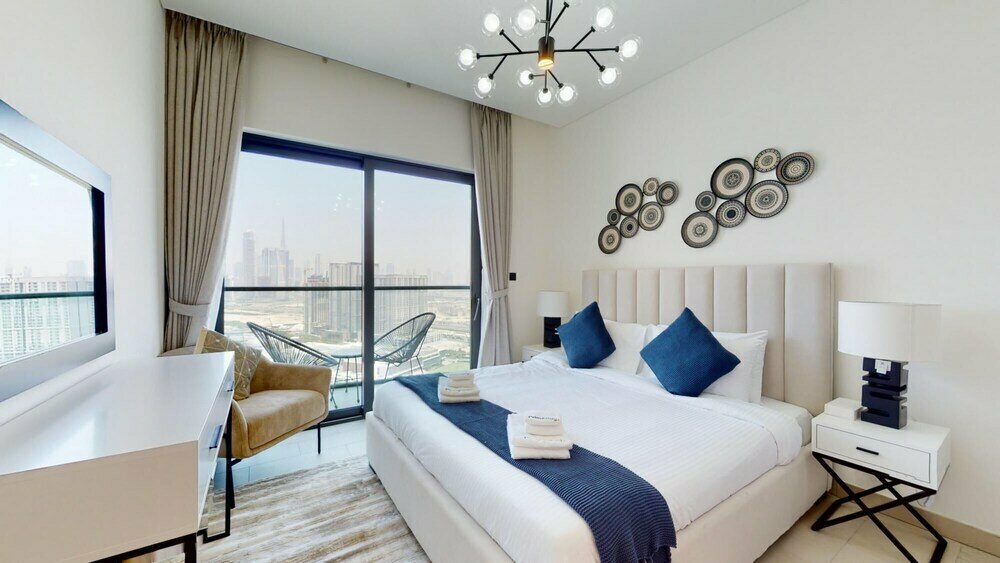 Short-term housing rental Al Meydan Sobha Waves 2902, Dubai, photo