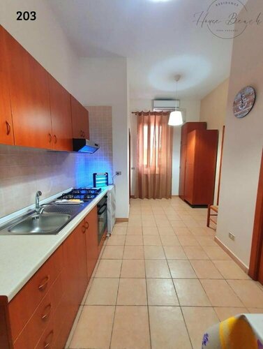 Апартаменты Splendid Quadruple Room Located 2 Steps From the sea
