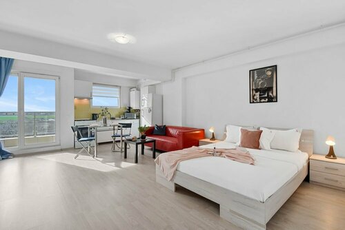 Гостиница Studio Flat in Airport Residence в Отопени