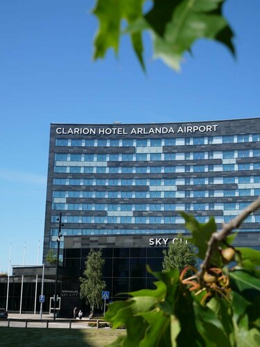 Внешний вид отеля Clarion Hotel Arlanda Airport Terminal в Сигтуне коммуне, фото 1