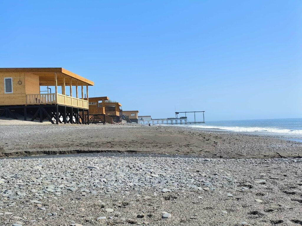 Пляж Огонёк-3, Сочи, фото