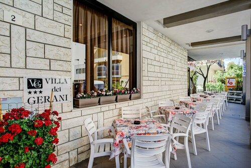 Гостиница Hotel Villa dei Gerani в Римини