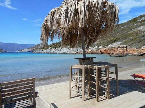 Гостиница Holiday Apartment With sea View and Mountains View