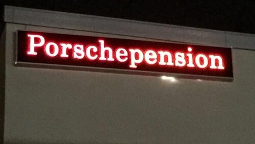 Гостиница Porschepension в Вольфсбурге