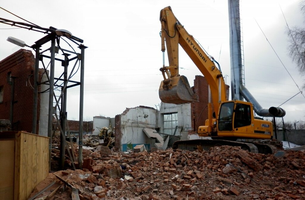 Demolition of buildings Master-demontazh, Moscow, photo