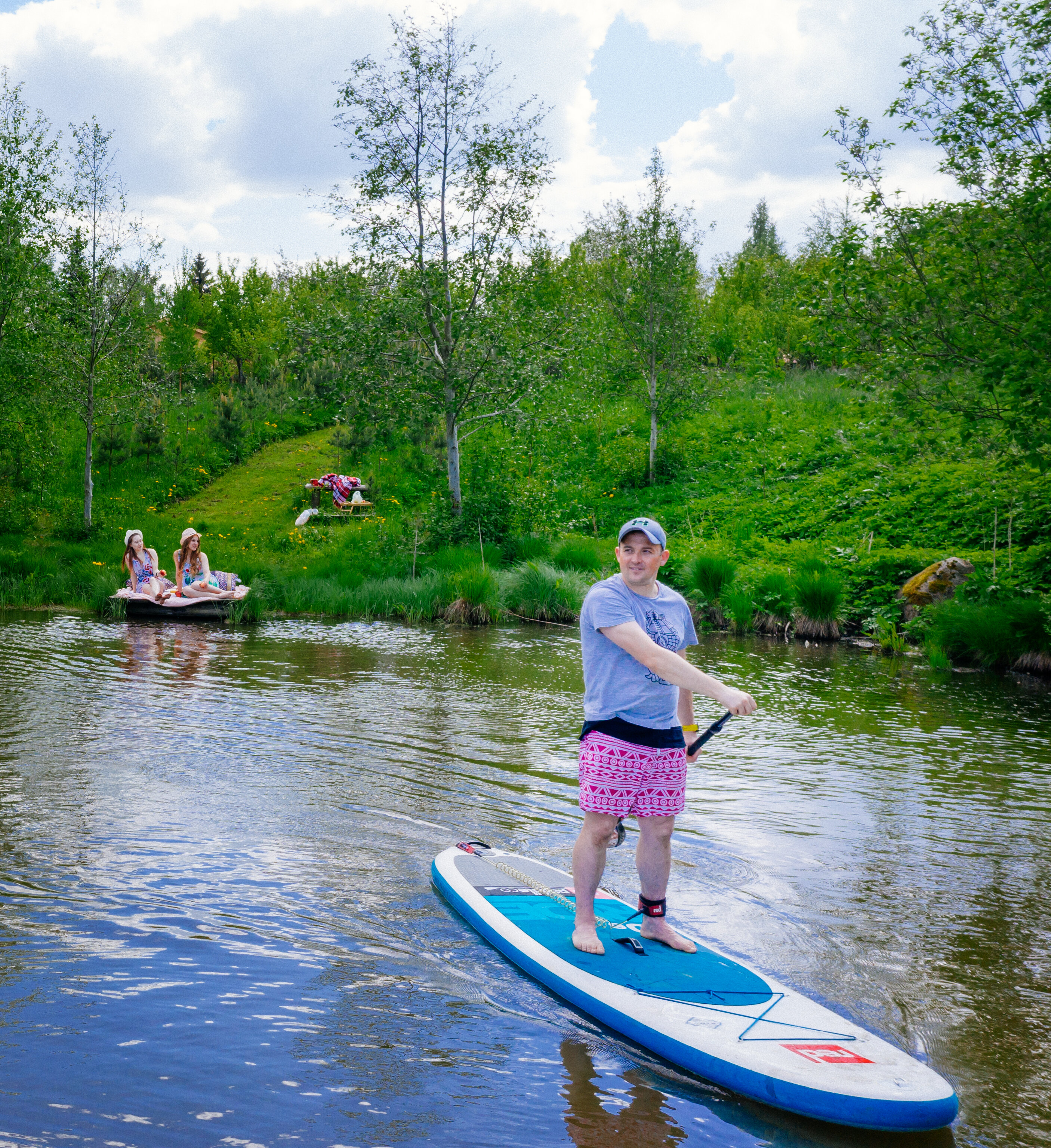 Фото Мишка на прудах