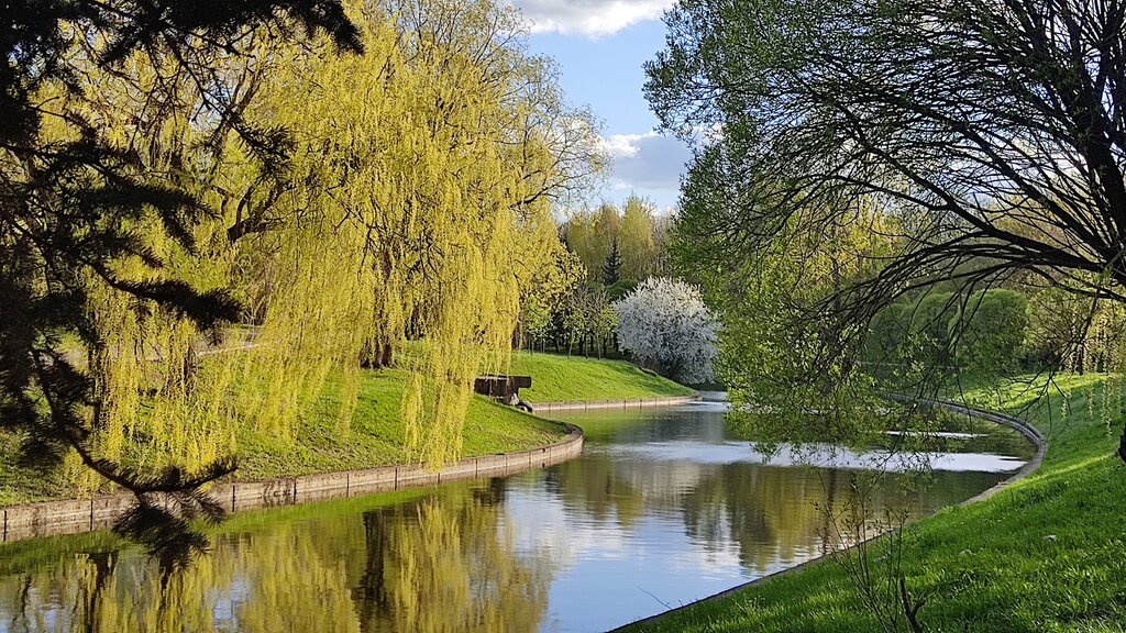 Landmark, attraction Shtuchny vadaspad, Minsk, photo