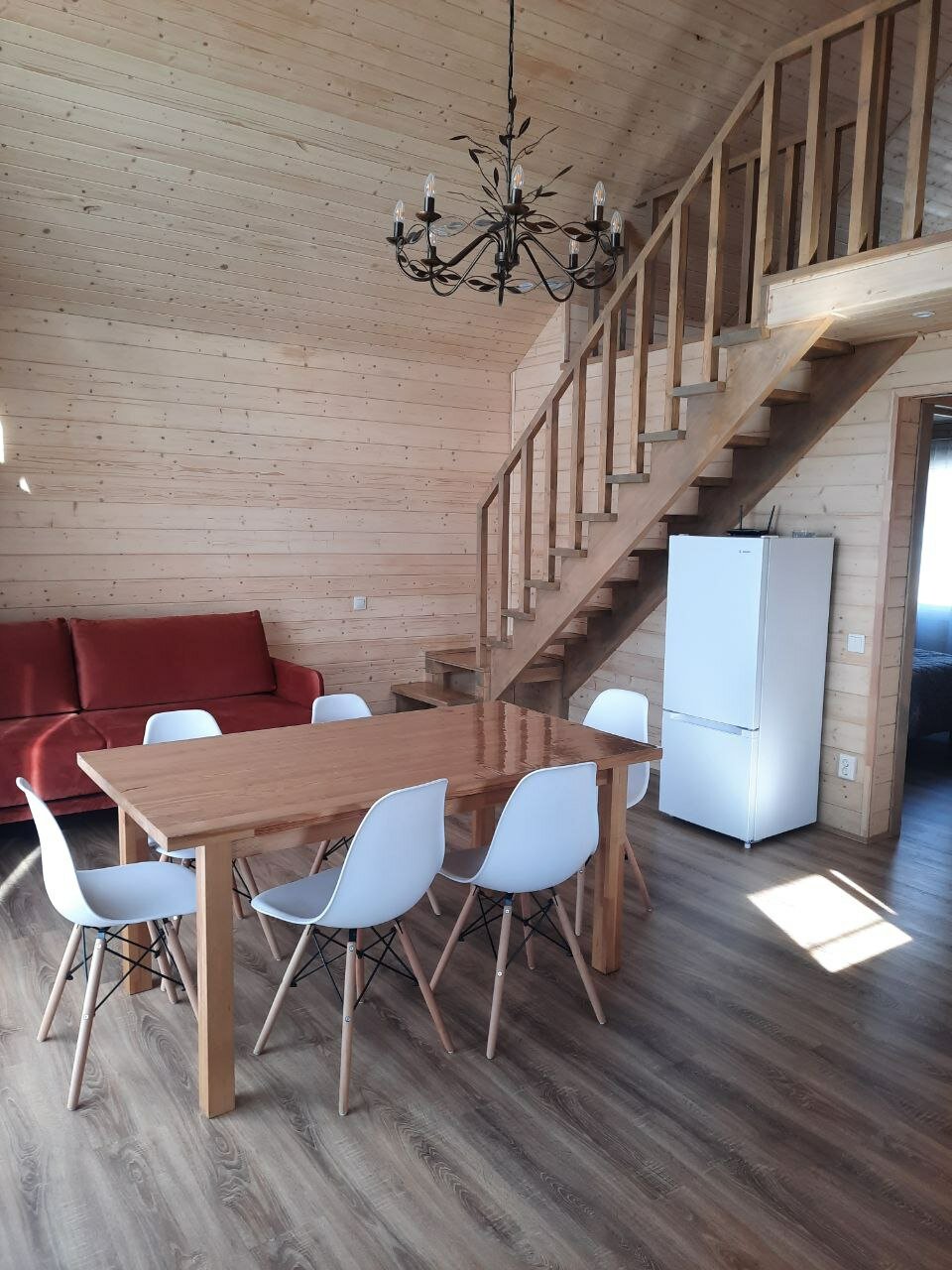 Фото Синий дом у пляжа