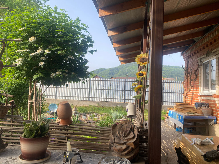 Фото Домик с камином