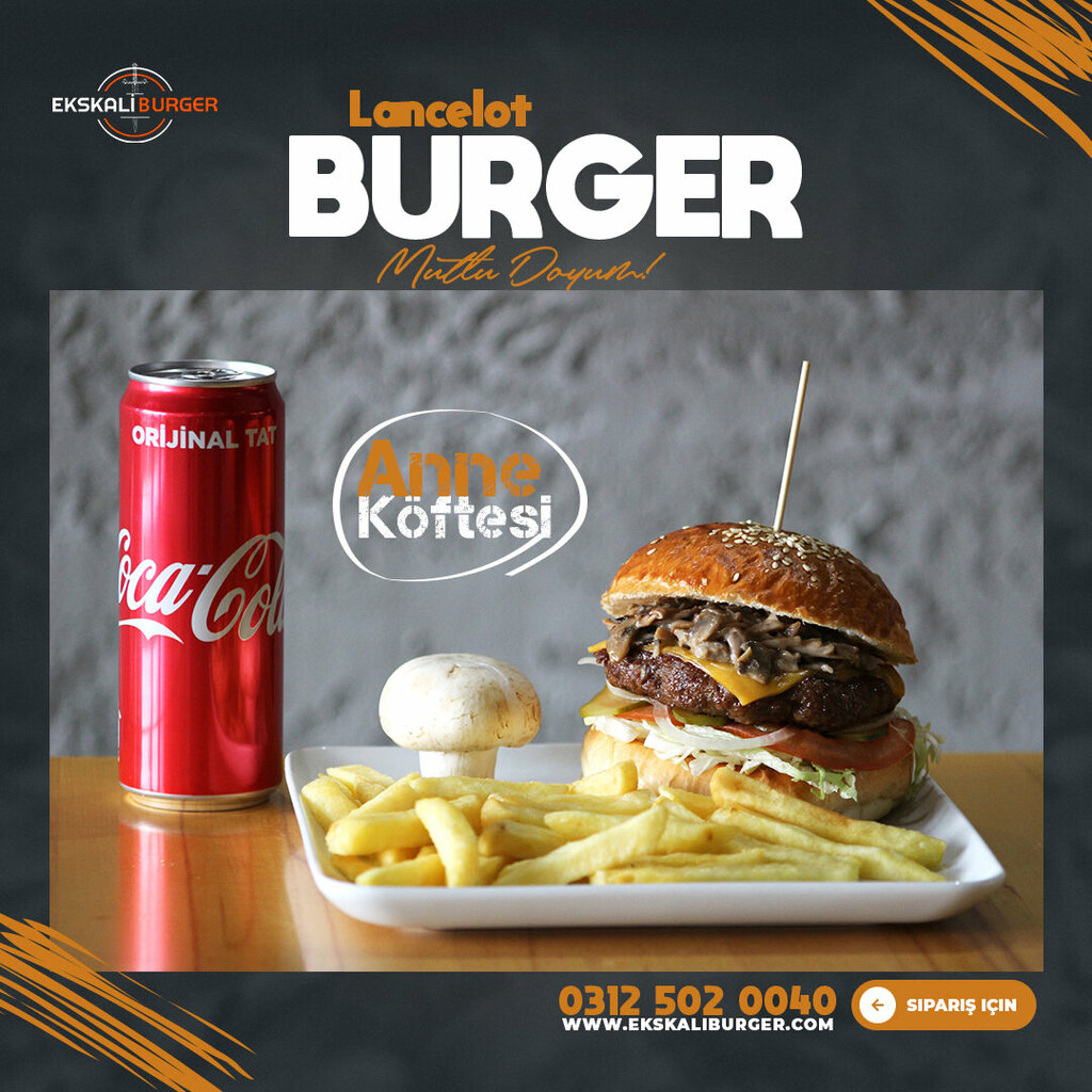 Fast food Ekskaliburger, Ankara, photo