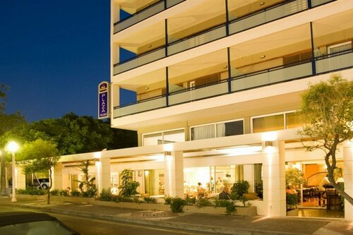 Внешний вид отеля Best Western Plus Hotel Plaza в Муниципальной единице Родосе, фото 1