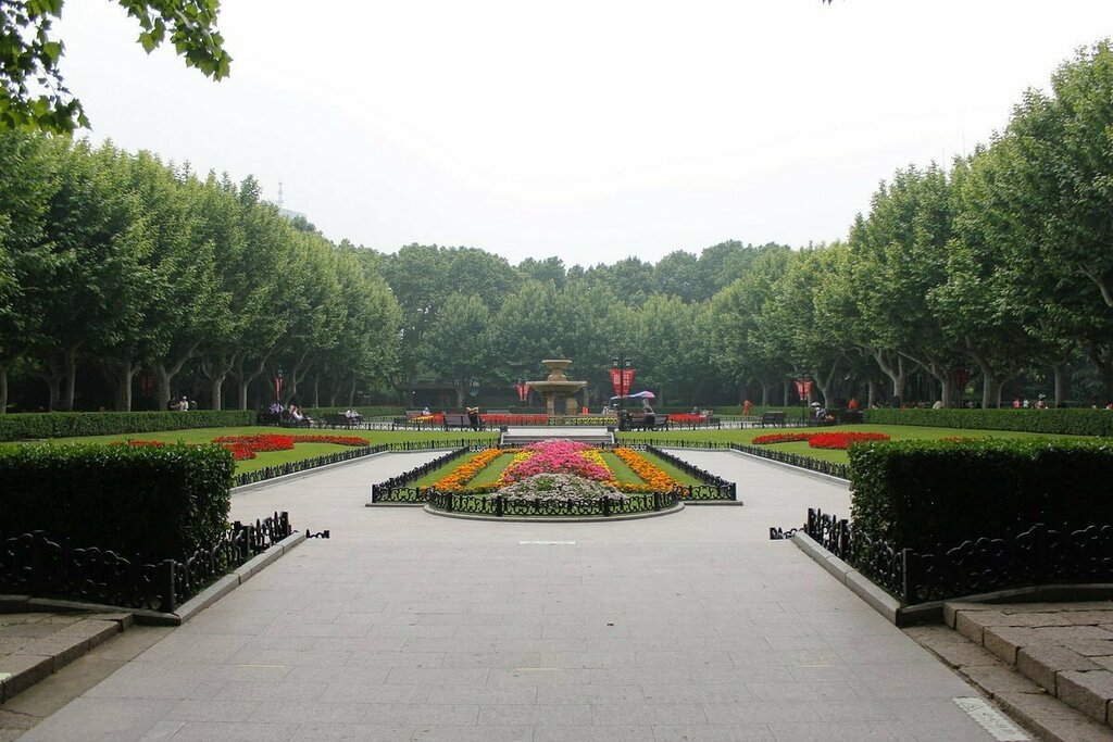 Park Fuxing Park, Shanghai, photo