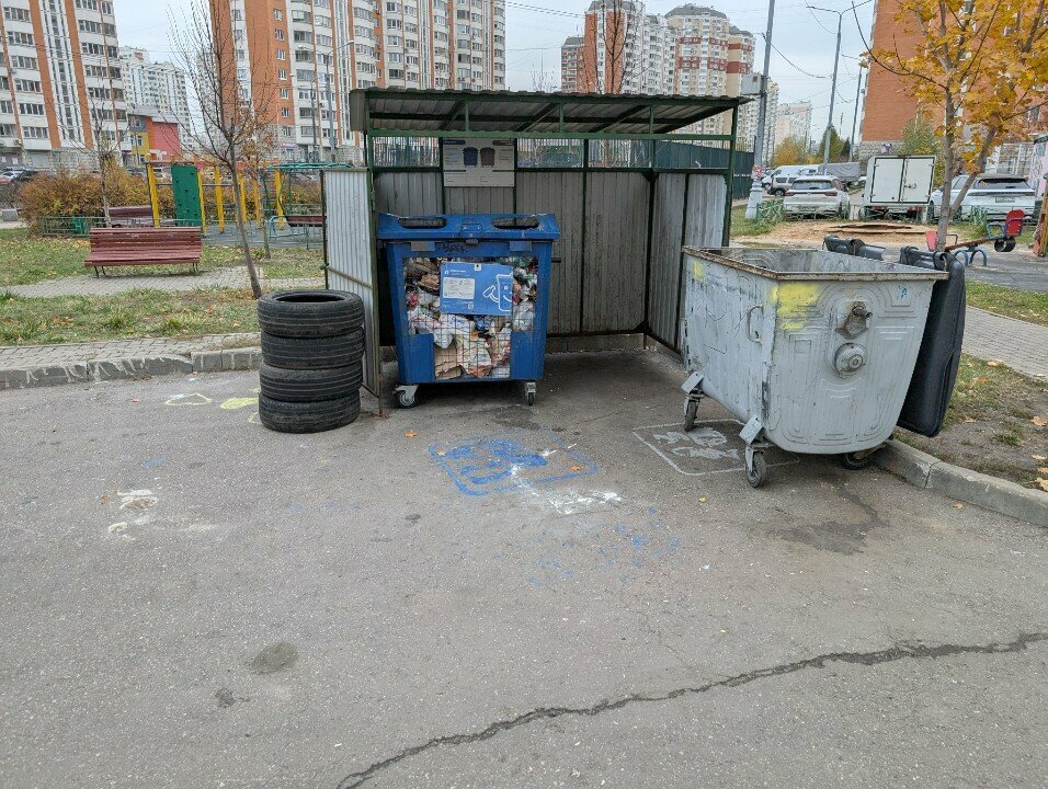 Waste sorting Контейнер для вторсырья, Lubercy, photo