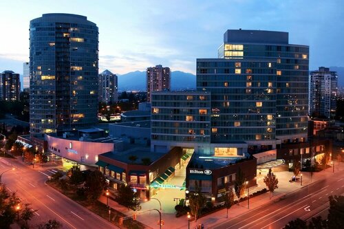 Гостиница Hilton Vancouver Metrotown в Бернаби