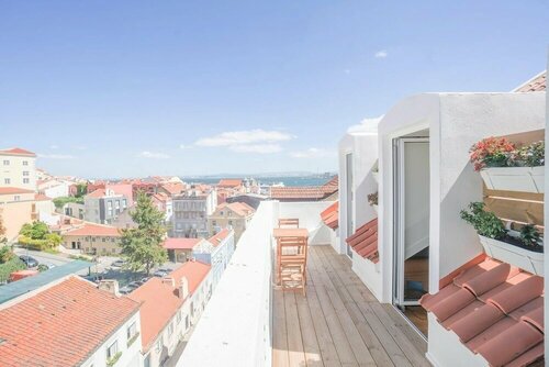 Апартаменты Rooftop Apartment в Лиссабоне