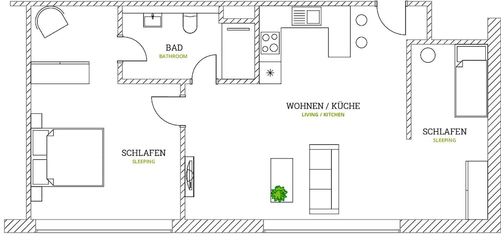 Фото Aparthotel glück auf Düppelstrasse