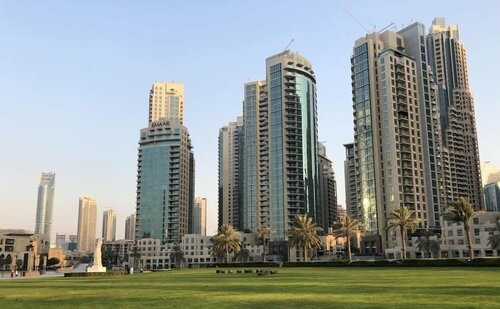 Жильё посуточно Downtown Apartments with Fountain and Burj Khalifa View в Дубае