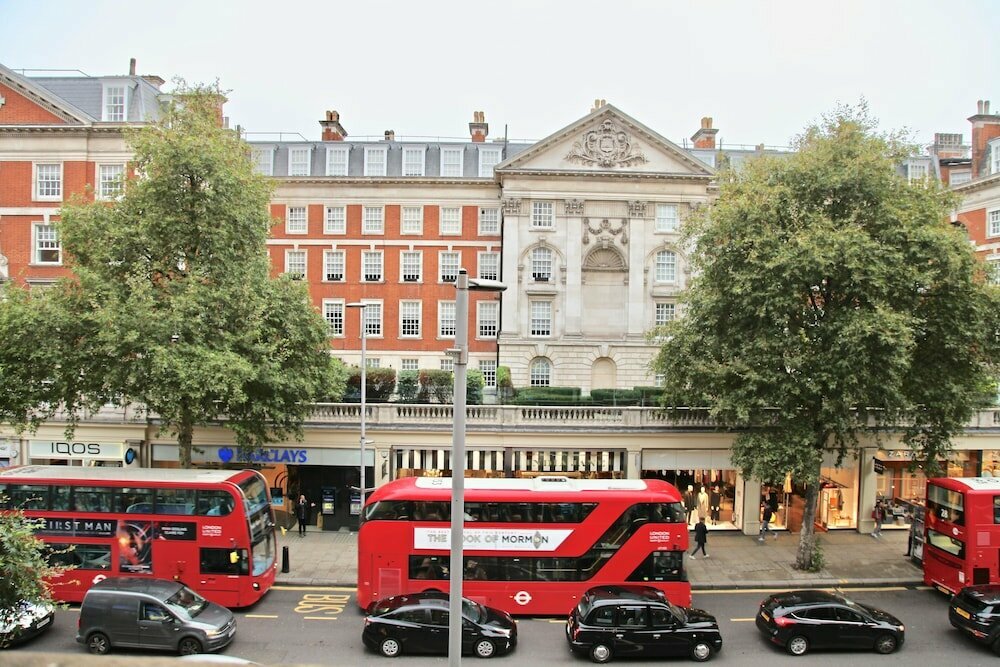 Hotel Kensington Palace by Underground station, London, photo