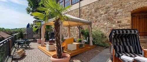 Внешний вид отеля Romantik Hotel Burgkeller & Residenz Kerstinghaus в Майсене, фото 4