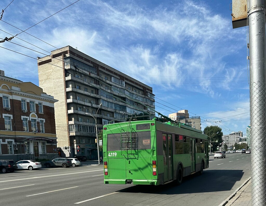 Trolleybus depot Filial № 1 Dzerzhinsky trolleybusny Mkp Get, Novosibirsk, photo