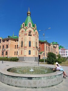 Fountain (Republic of Mari El, Yoshkar-Ola, Voskresenskaya Embankment), fountain