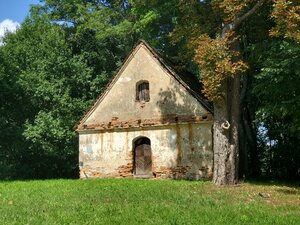 Историко-культурная ценность Часовня Обуховичей (Village of Bolshye Krugovichi, Yubileyny pereulok, 1), landmark, attraction