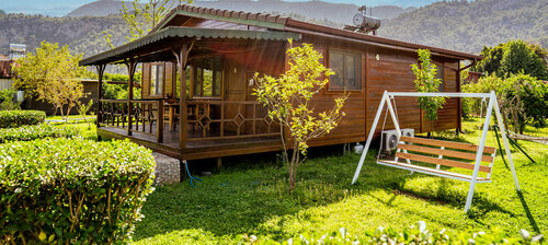 Гостиница Ikiz Pension Bungalow в Кумлудже