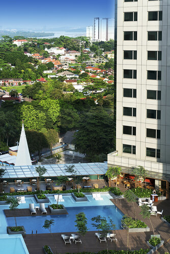 Внешний вид отеля DoubleTree by Hilton Johor Bahru в Джохор-Бару, фото 4