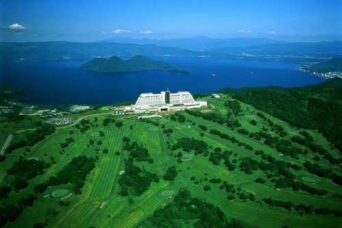 Внешний вид отеля The Windsor Hotel Toya в Тои, фото 2