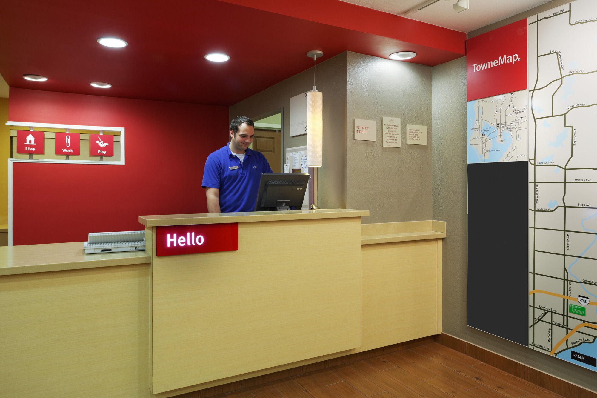 Фото TownePlace Suites by Marriott Tampa North/I-75 Fletcher