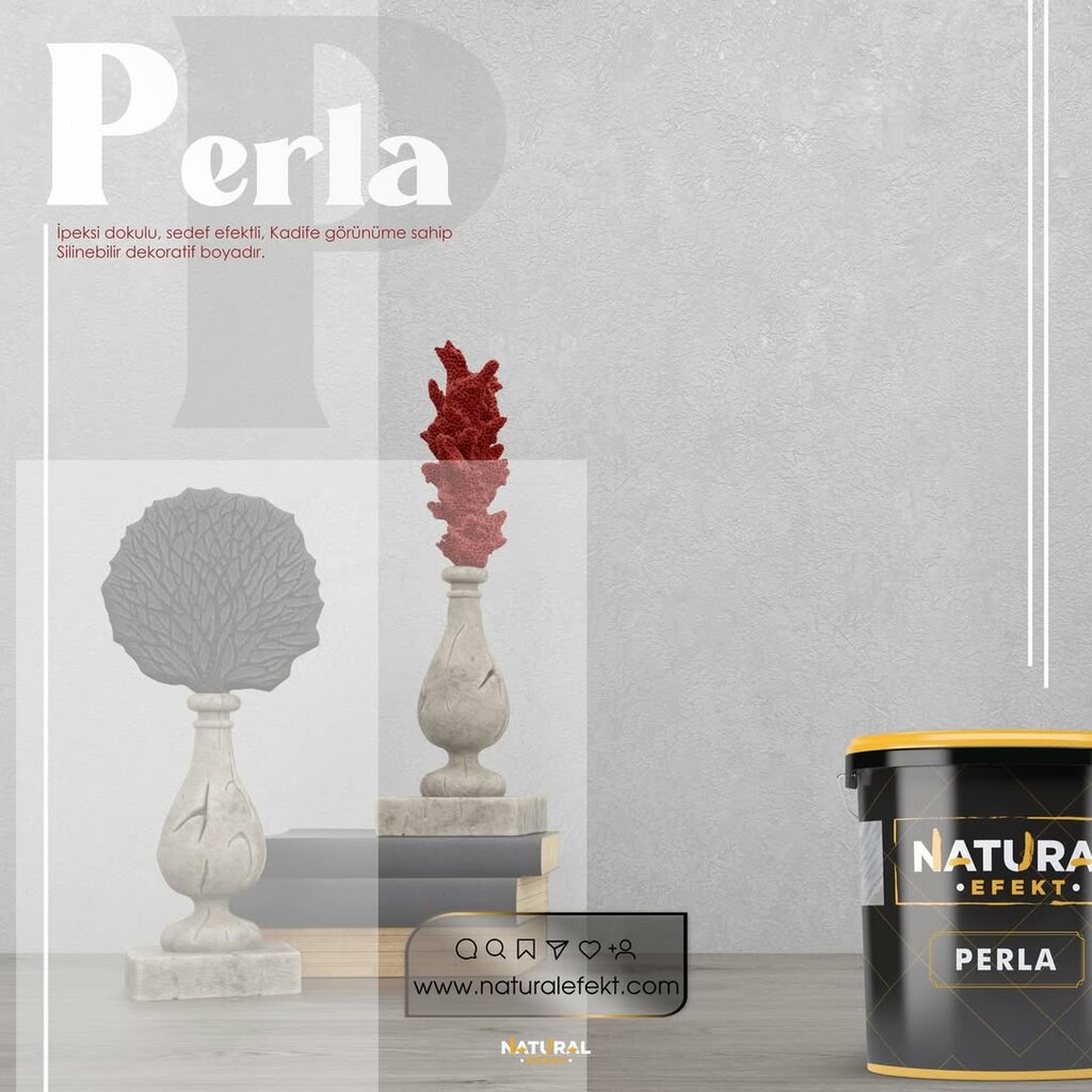 Lak-boya materialları Natural Efekt, , foto