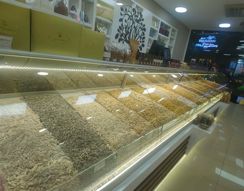 Nuts, snacks, dried fruits Diamond Nuts, Ayvalik, photo