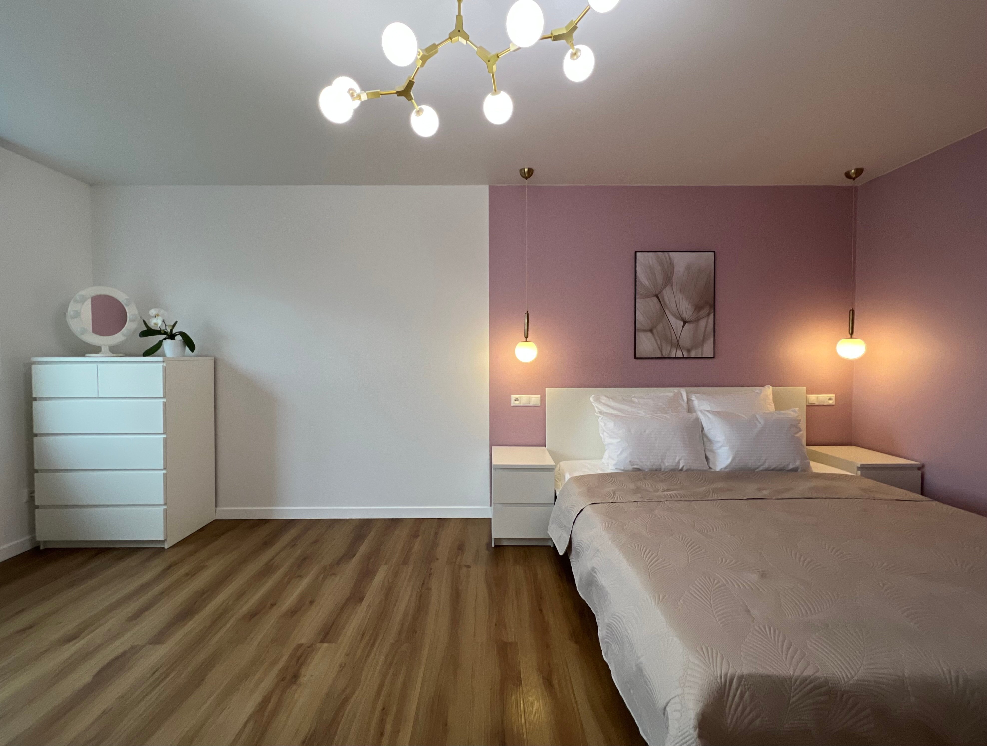 Фото Просторная квартира с новым ремонтом