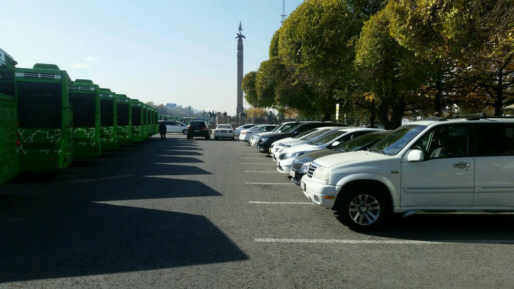 Parking lot Parking lot, Almaty, photo