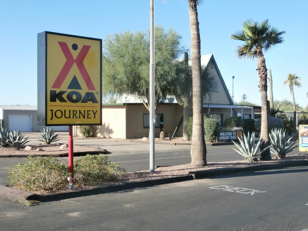 Карты. кемпинг - Mesa Apache Junction Koa Journey - Штат Аризона, фото № 1....