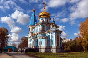 Church of Kazan Icon of Our Lady (rabochiy posyolok Krasnoobsk, Zapadnaya ulitsa, 1) ، كنيسة أرثوذكسية