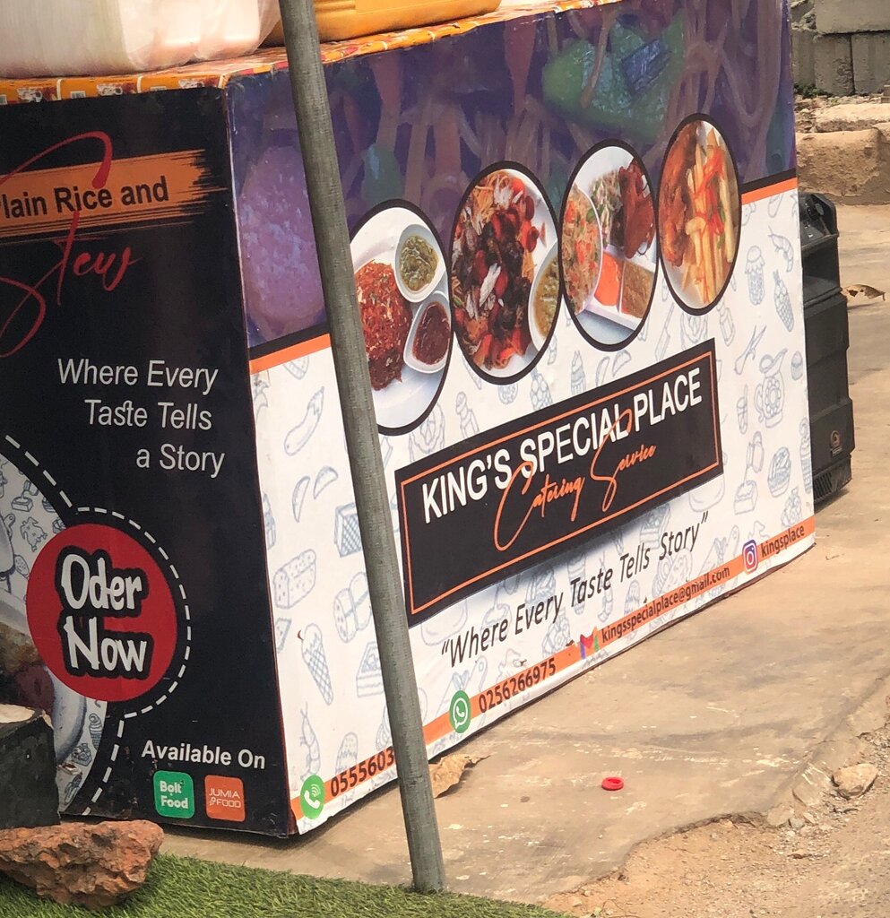 Fast food King’s Special Place, Accra, photo