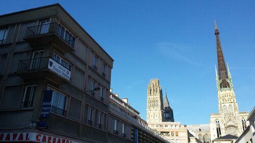 Гостиница The Originals City, Hotel Notre Dame, Rouen в Ле-Андели