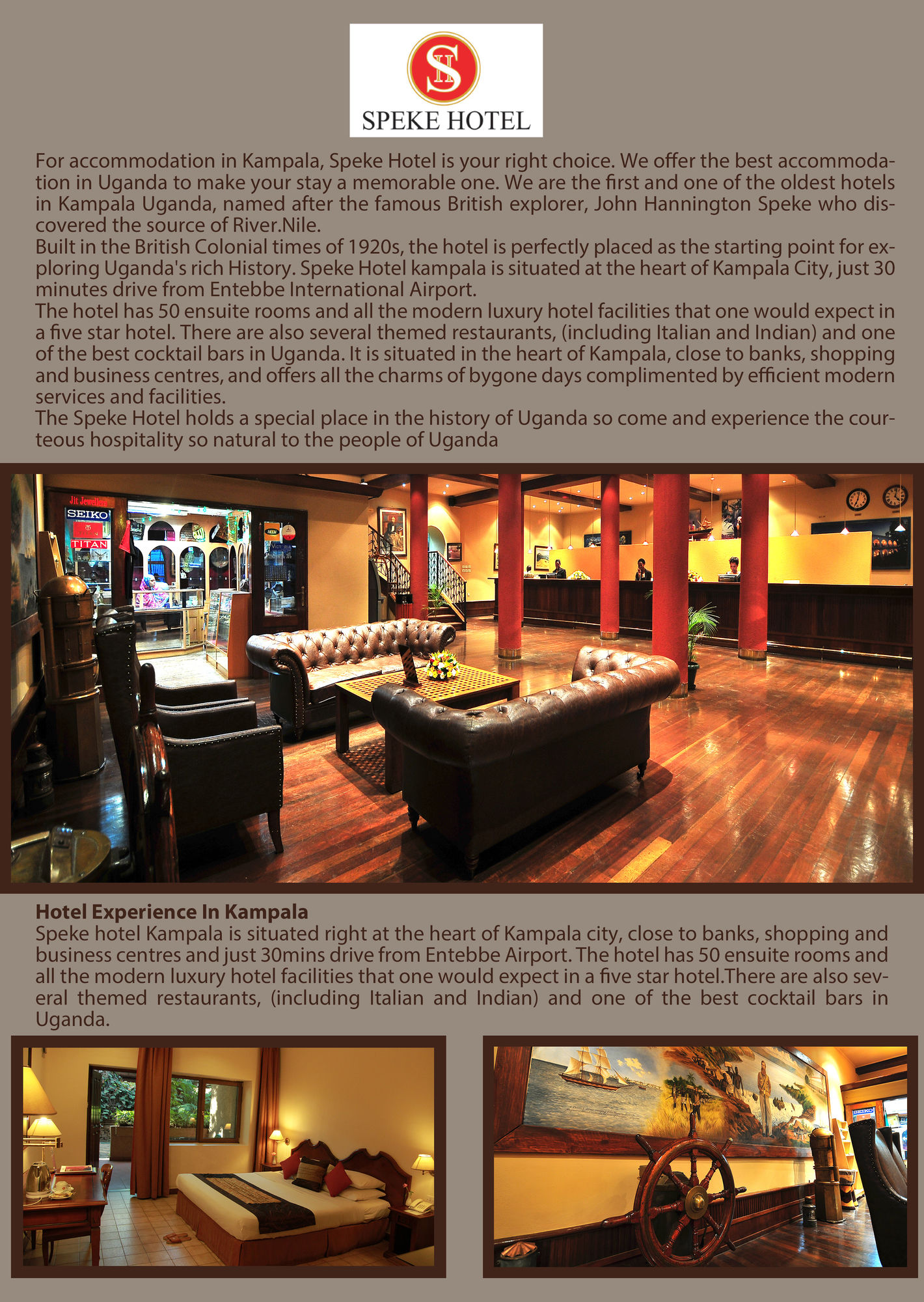 Фото Speke Hotel